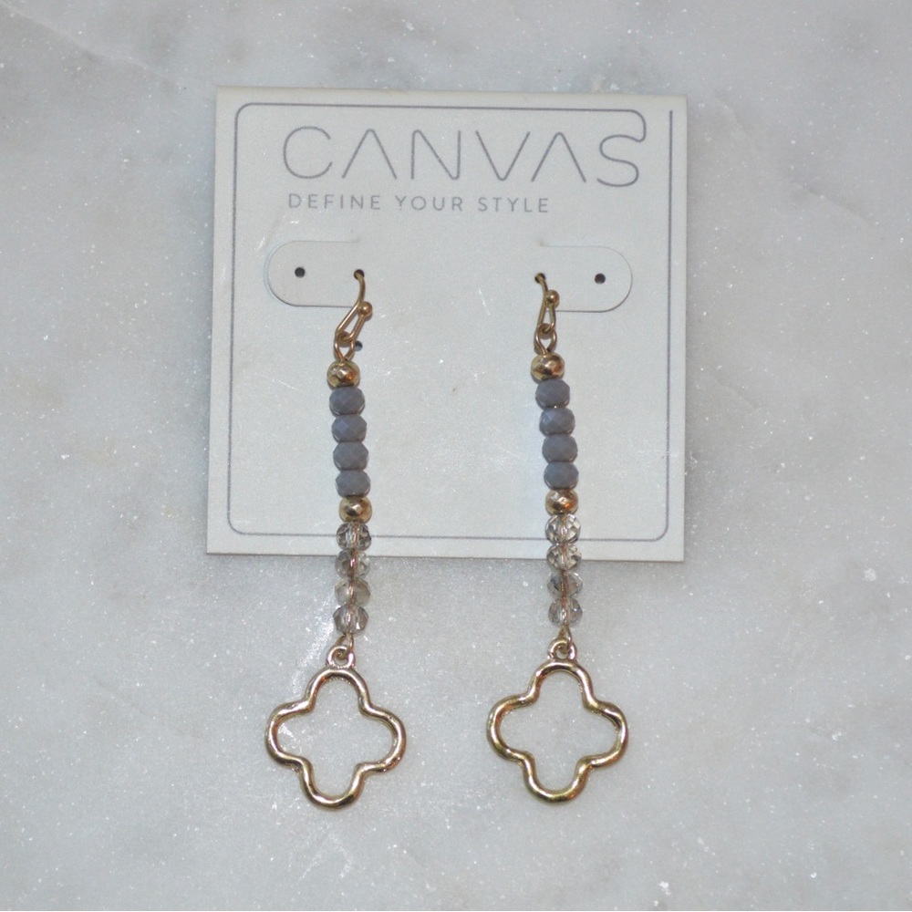 CANVAS NWT Cross Dangle Earrings (Discounted Shipping🚚)